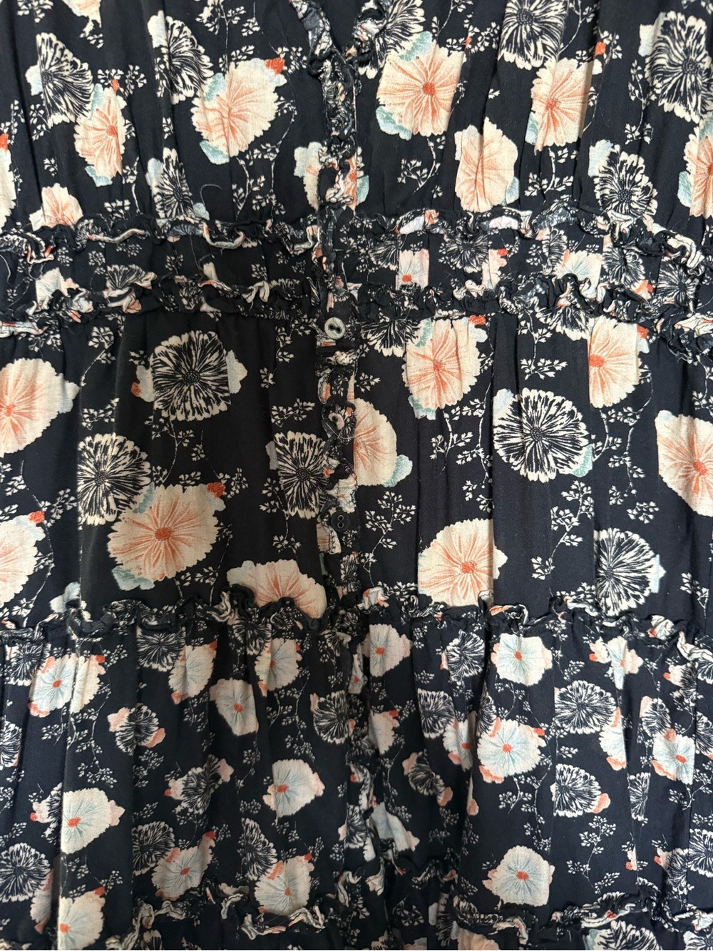 Ulla Johnson Winsor Mini Dress Noir Floral size 8 - Picture 8 of 14